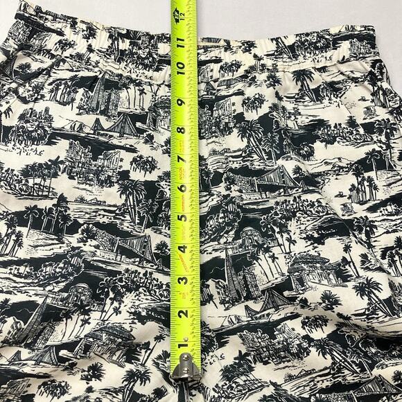 Marine Layer Allison Novelty Print Pant Womens XS Tencel Pull On San Francisco - Picture 12 of 15